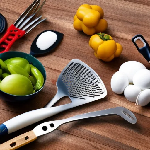 

A picture of a kitchen with a variety of cooking utensils and ingredients, showing the tools and ingredients needed to create delicious meals.